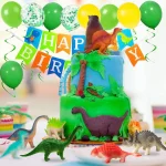 OuMuaMua 78pcs Glow in The Dark Dinosaur Toys Set, Mini Plastic Realistic Dinosaur Figures Glow Toys for Kids Goody Bag Stuffers, Dinosaurs Theme Party Favors Supplies - Image 5